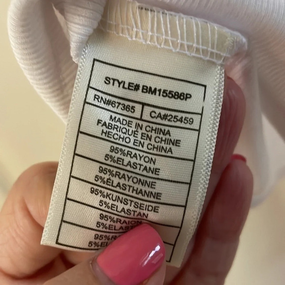 BB DAKOTA short sleeve body suit size 1X NWT - Picture 4 of 4